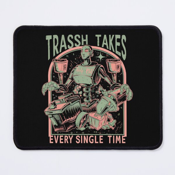Item preview, Humorous Design for Daily Laughs Trash Takes Itself Out Every Single Time designed and sold by INK-Creations.