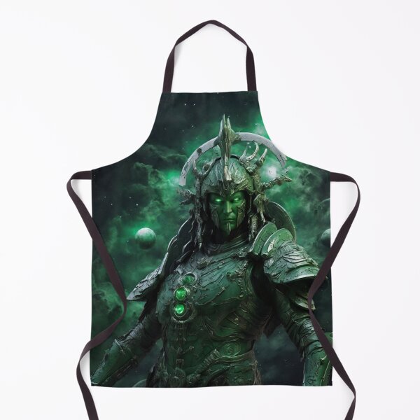 Item preview, Imaginary Green Celestial Warrior designed and sold by LunarNebula.