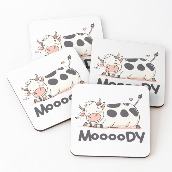 Item preview, Cute Moody Cow designed and sold by GoverArt.