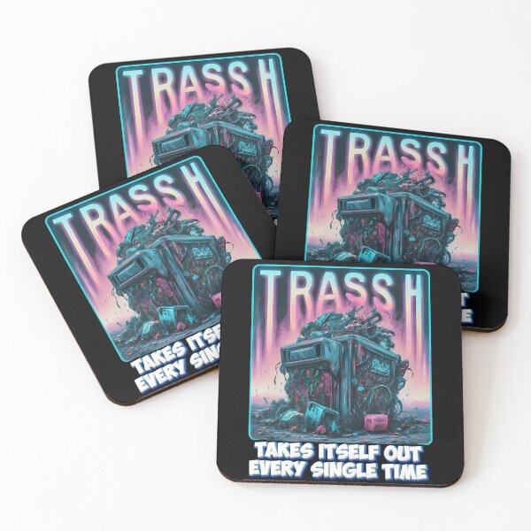 Item preview, Trash Takes Itself Out in Hilarious Daily Moments designed and sold by INK-Creations.