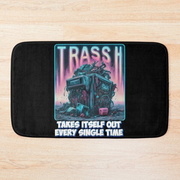 Item preview, Trash Takes Itself Out in Hilarious Daily Moments designed and sold by INK-Creations.