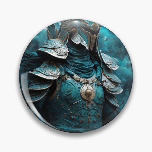Item preview, Imaginary Teal Celestial Warrior designed and sold by LunarNebula.
