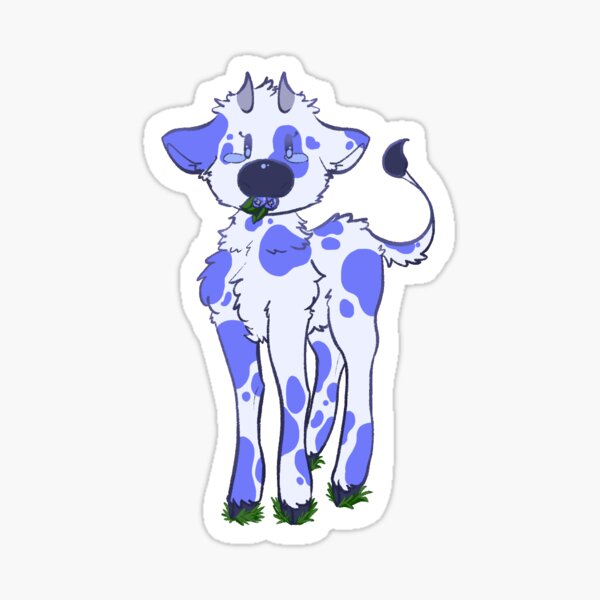 Item preview, Blueberry Cow designed and sold by SpoopySkelly.