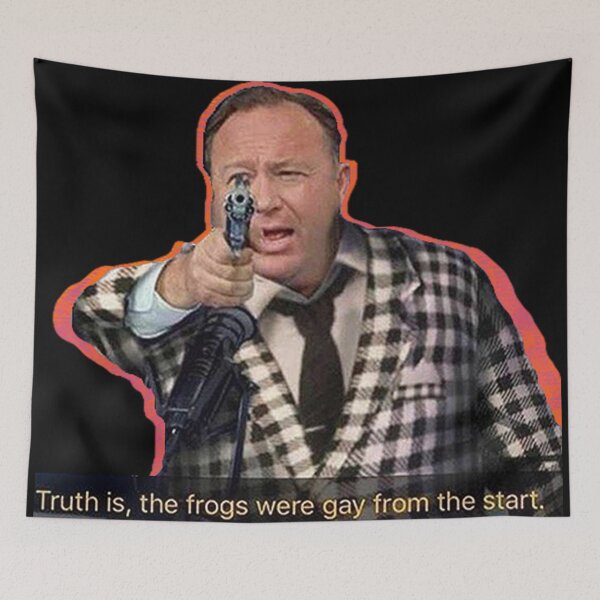 Item preview, Truth is, the frogs were gay from the start (with liner) designed and sold by Ratch2929.
