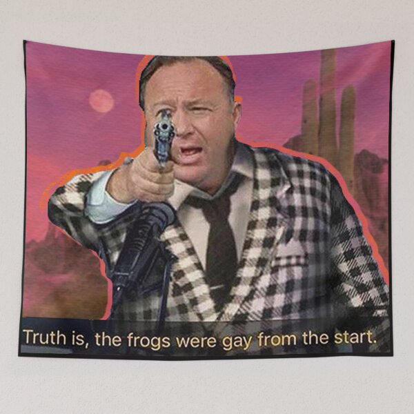 Item preview,  Truth is, the frogs were gay from the start (background) designed and sold by Ratch2929.