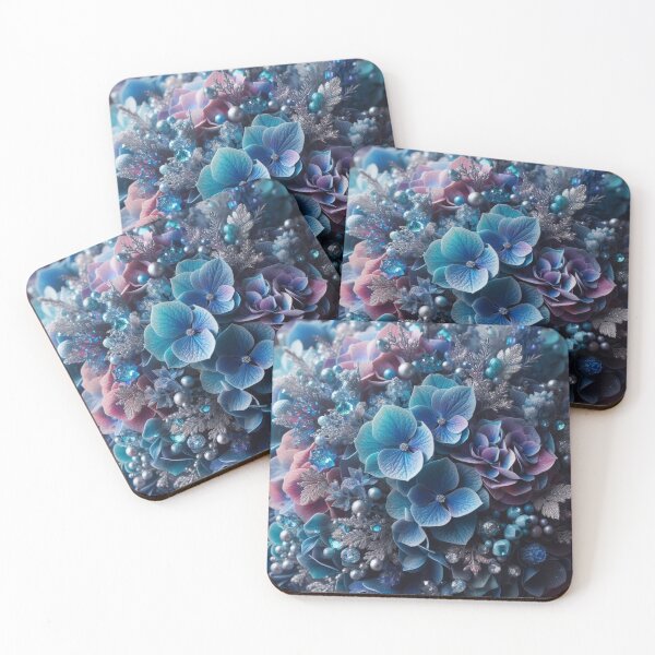 Item preview, Blue Hydrangea Bling Bouquet (1) designed and sold by Gen-Whimsy.