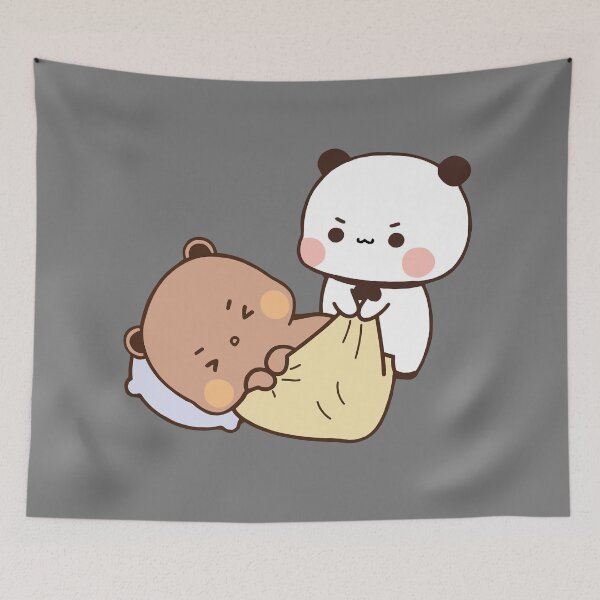 Item preview, Wake Up Lazy DuDu Bear! It’s Shopping Time ❤️ designed and sold by Pandety.