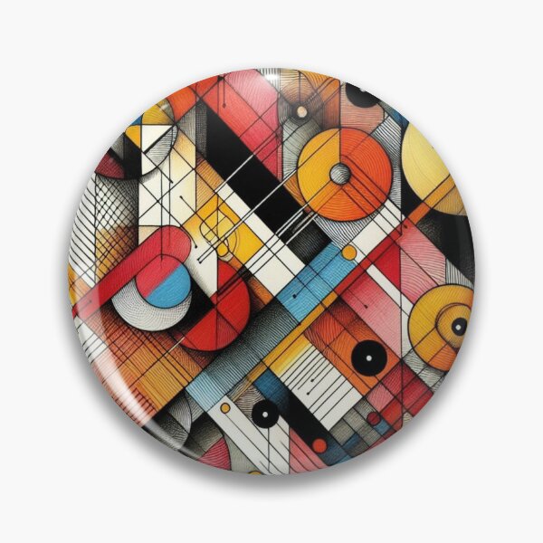 Artikelvorschau, Harmonie von Geometrie und Farbe entworfen und verkauft von Lyavalio.