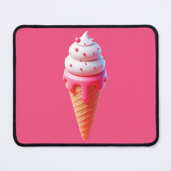 Item preview, Delicious Pink Ice Cream Cone designed and sold by DianaSadGirl.