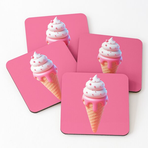 Item preview, Delicious Pink Ice Cream Cone designed and sold by DianaSadGirl.