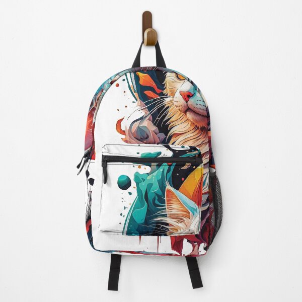 Item preview, White cat designed and sold by Diana Staff.