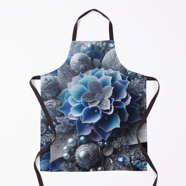 Item preview, Blue Hydrangea Bling Bouquet (2) designed and sold by Gen-Whimsy.