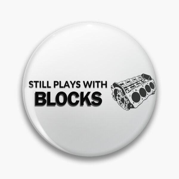 Item preview, Still Plays with Blocks | Funny Engine Mechanic designed and sold by whichone499.