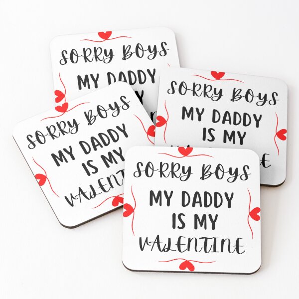 Item preview, Sorry Boys Daddy is my Valentine Classic T-Shirt designed and sold by stishirt.