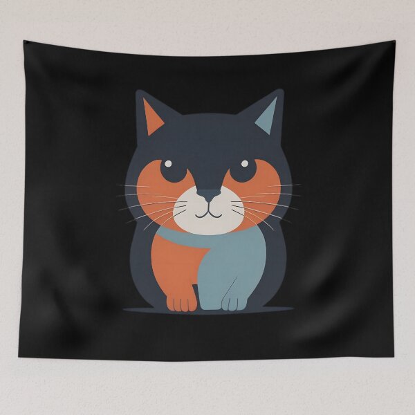 Item preview, lovely cat designed and sold by cuatrilenio.