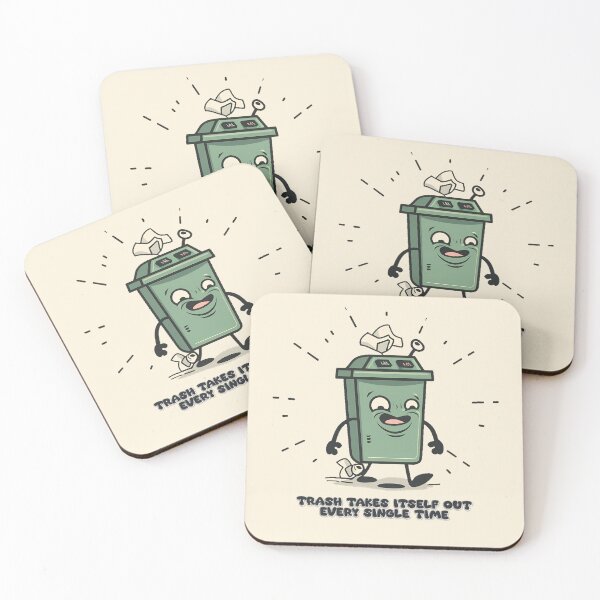 Item preview, Sarcastic Art Trash Takes Itself Out Every Single Time designed and sold by INK-Creations.