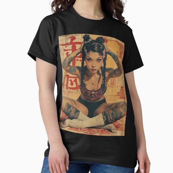 Item preview, Yakuza Yogini designed and sold by Retro Type.