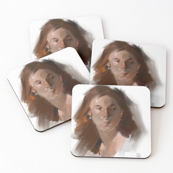 Item preview, Oil painting girl designed and sold by veravervain.