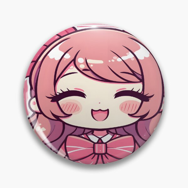 Item preview, Happy Anime Girl Desk Mat designed and sold by KitonicTees.