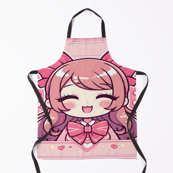 Item preview, Happy Anime Girl Desk Mat designed and sold by KitonicTees.