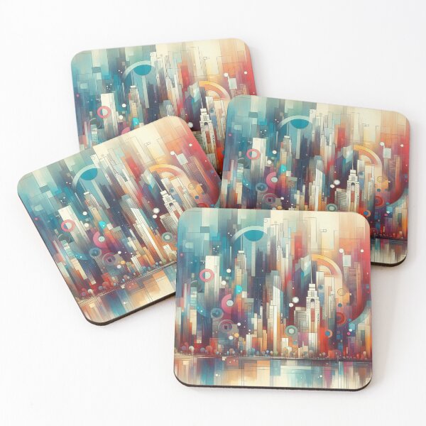 Item preview, Abstract City Buildings designed and sold by The Drewbs at Skipton Studioz.