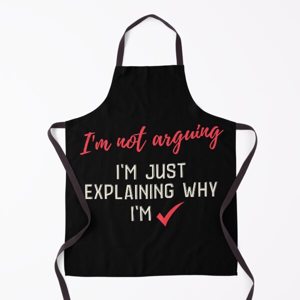Item preview, I'm not Arguing Designs Packed with Humorous Writings designed and sold by joyfulcow.
