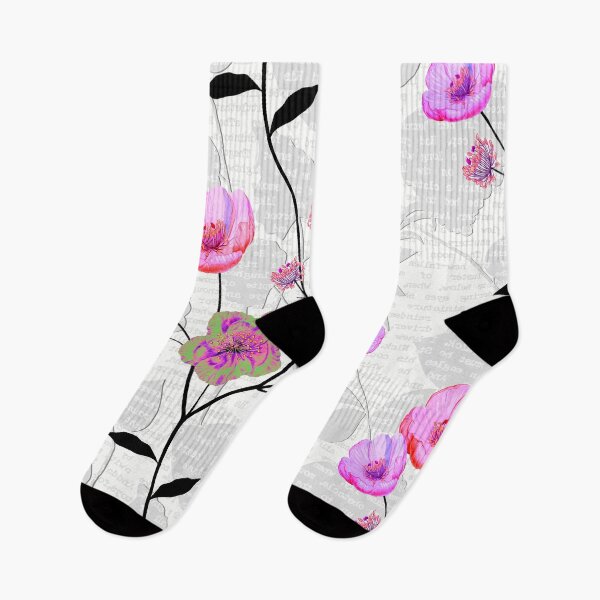 Item preview, flowers and text designed and sold by okre.