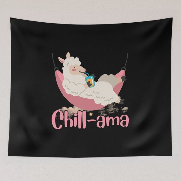Item preview, Chill-ama , how to chill like lama designed and sold by Thespacerocket.