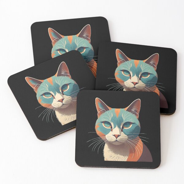 Item preview, lovely cat designed and sold by cuatrilenio.