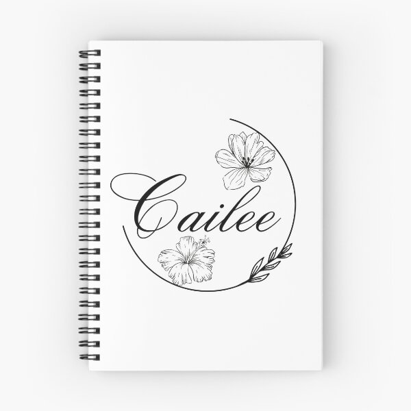 Item preview, Cailee floral name design designed and sold by Cora Gregory.