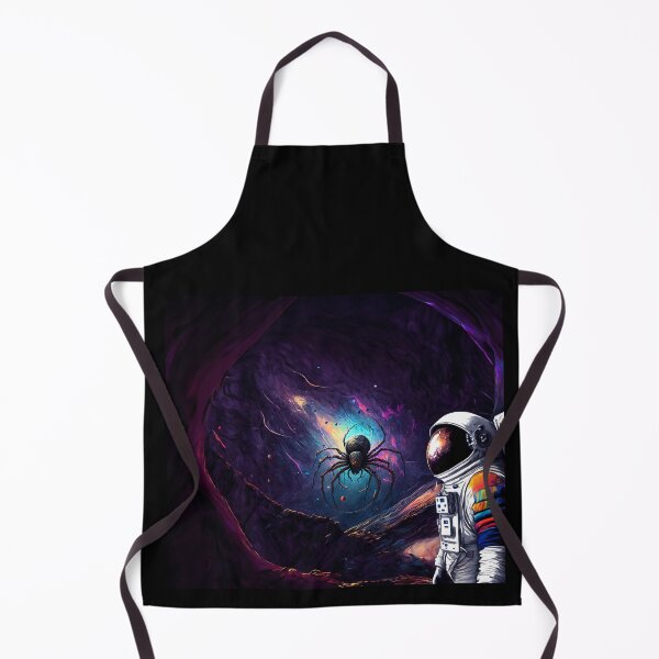 Item preview, Astronaut's Encounter: Spaceman and Cosmic Visitor Digital Art designed and sold by WASABIgreen.