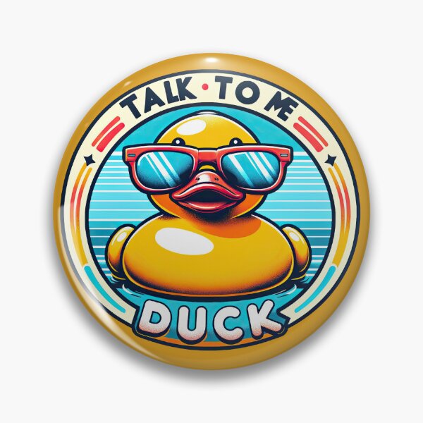 Artikelvorschau, Debugger Duck: Der Quacksalber-schmeckende Codierungsbegleiter entworfen und verkauft von TuringTacoTales.