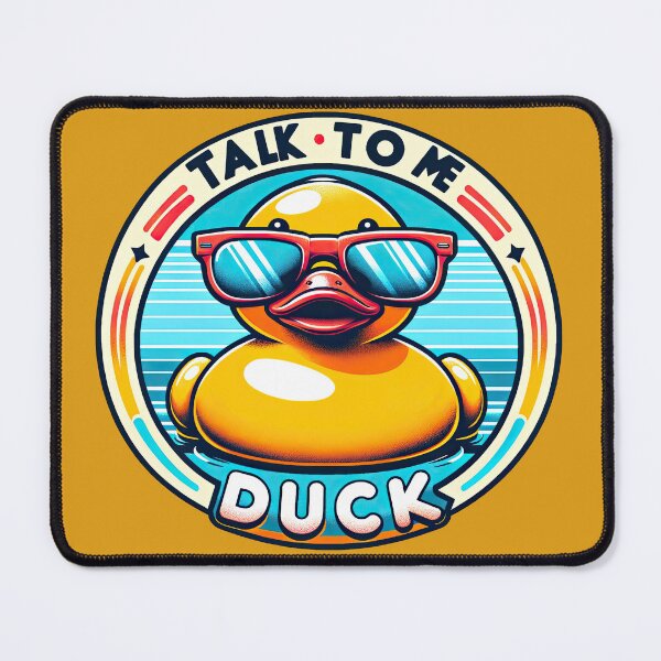 Item preview, Debugger Duck: The Quack-tastic Coding Companion designed and sold by TuringTacoTales.