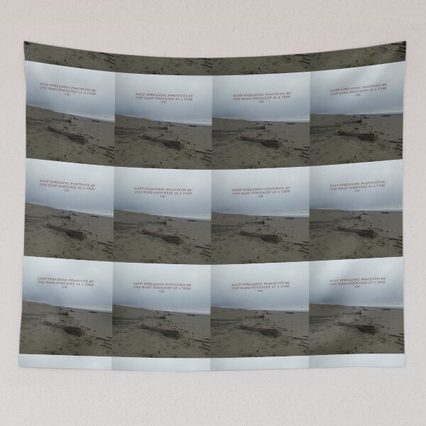 Item preview, Positivity Bare Footsteps on the Beach -Photograph designed and sold by Dr. Gabriella Korosi.