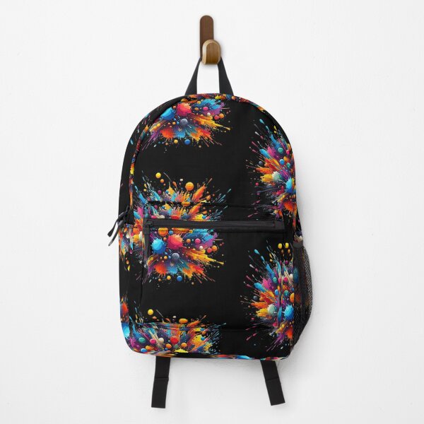 Item preview, Colorful Explosion of Paint Splatters designed and sold by lAnJefurtifeu.