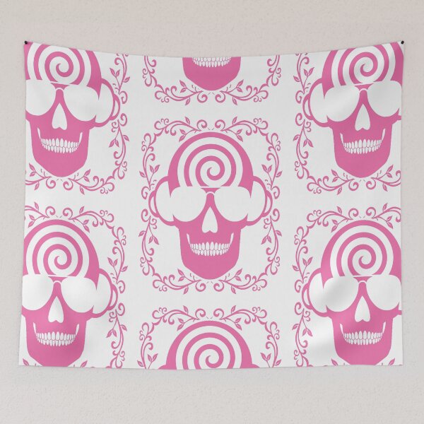Item preview, Cool Pink Skull Dj designed and sold by moon70star-m70s.