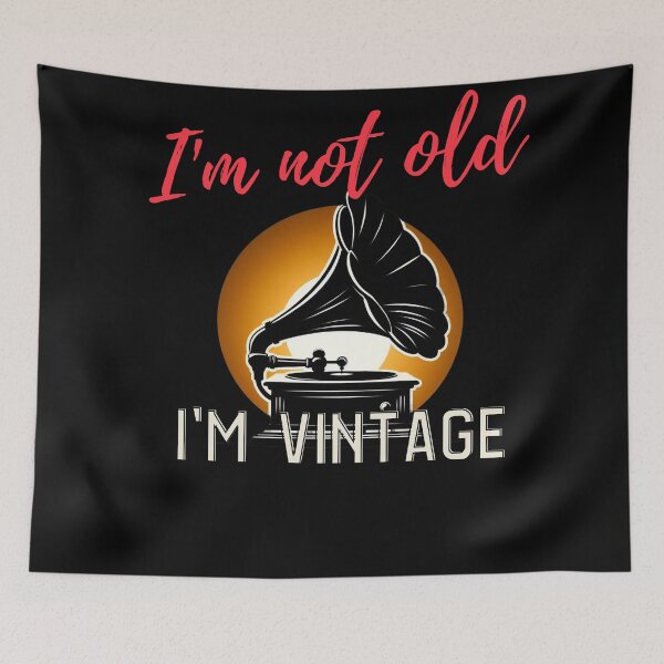 Item preview, I'm not old Designs Packed with Humorous Writings designed and sold by joyfulcow.