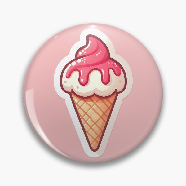 Item preview, Delicious Pink Ice Cream Cone designed and sold by DianaSadGirl.