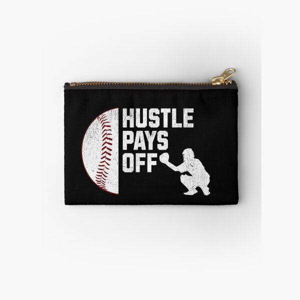 Item preview, "Baseball Determination - Hustle Pays Off" designed and sold by ChromaticBlend.