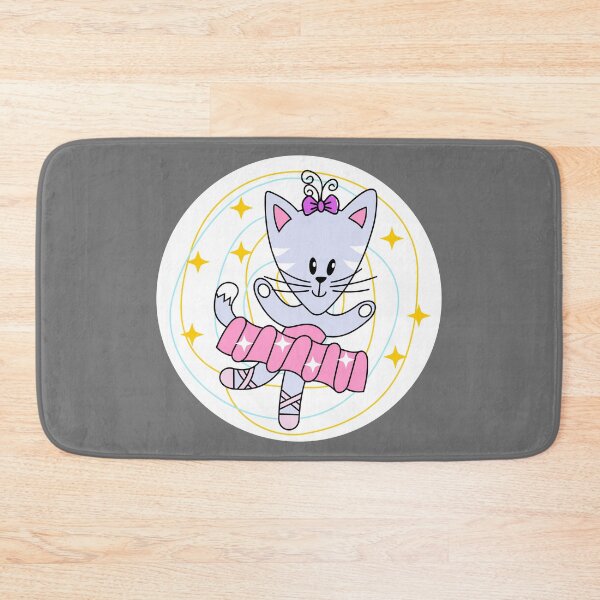 Item preview, Cute cat dances ballet designed and sold by kebello-shop.