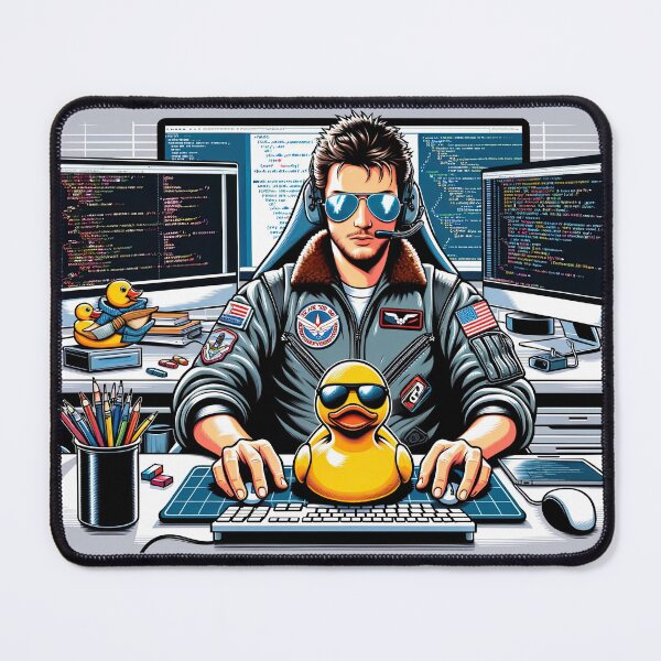 Artikelvorschau, Code Maverick: Der Wingman des Entwicklers entworfen und verkauft von TuringTacoTales.