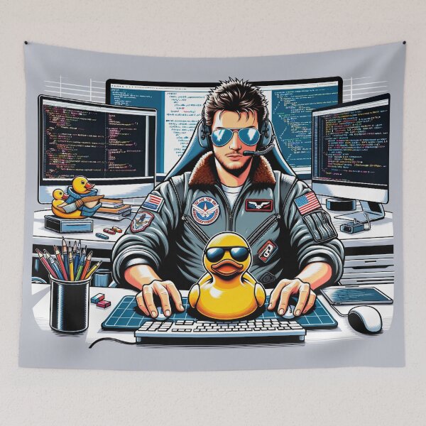 Item preview, Code Maverick: The Developer's Wingman designed and sold by TuringTacoTales.
