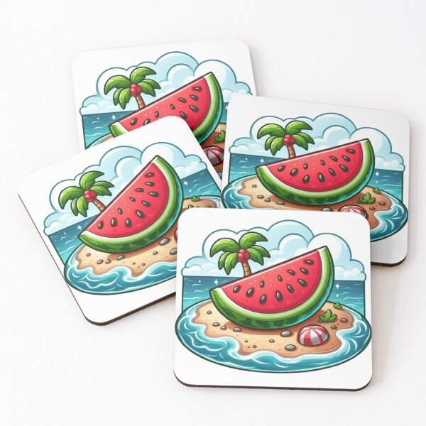 Item preview, Watermelon on the beach  designed and sold by Culmika.