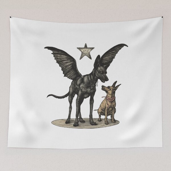 Item preview, Demon Dog Love designed and sold by TheRealmWithin.