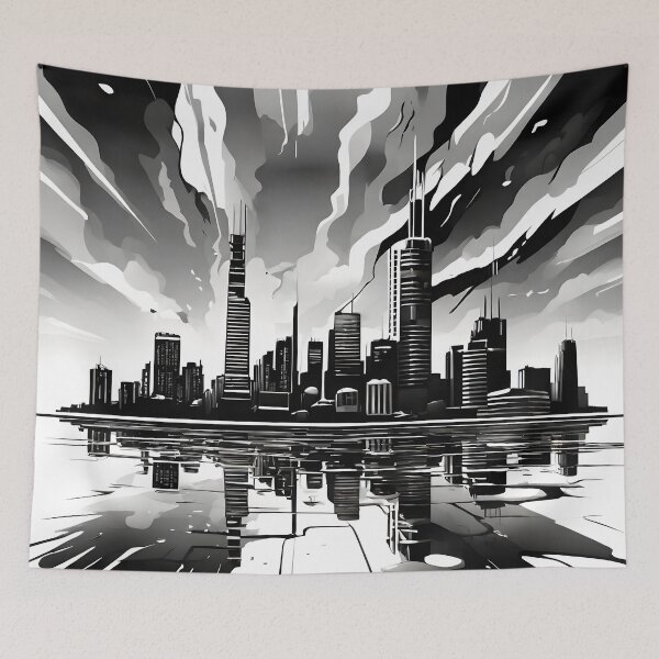 Item preview, Urban Noir: Cityscape Chronicles designed and sold by WAUZ.