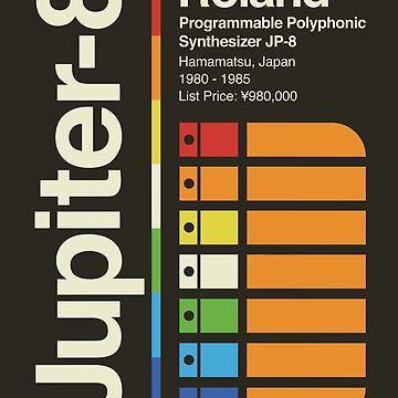 Artwork thumbnail, Jupiter 8 Vertical by OscillateNOW