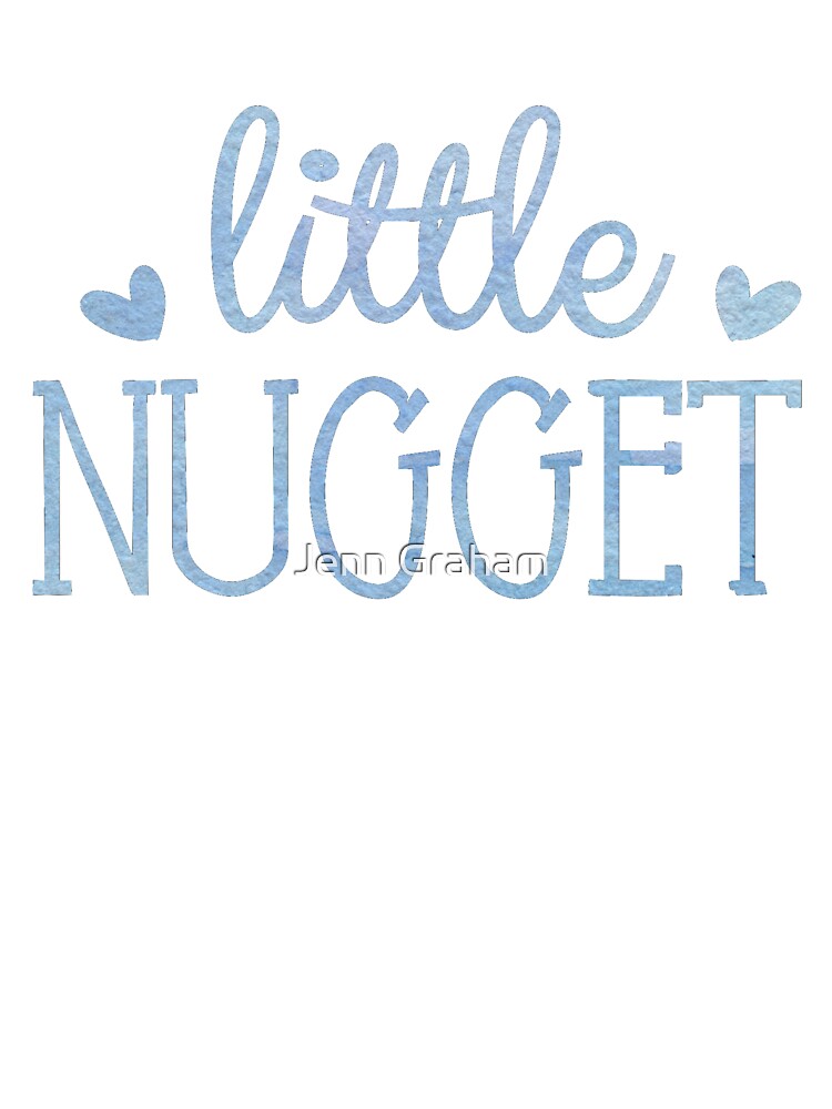 Disover Little Nugget - Blue Onesie