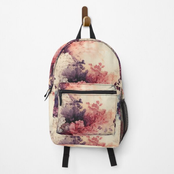 Item preview, Harmony in Bloom: Warm Pink Floral Patterns for Wall Elegance_2 designed and sold by BorczVisuals.