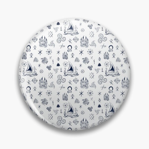 Item preview, Scandinavian style seamless pattern Drakkar designed and sold by Ekalininart.