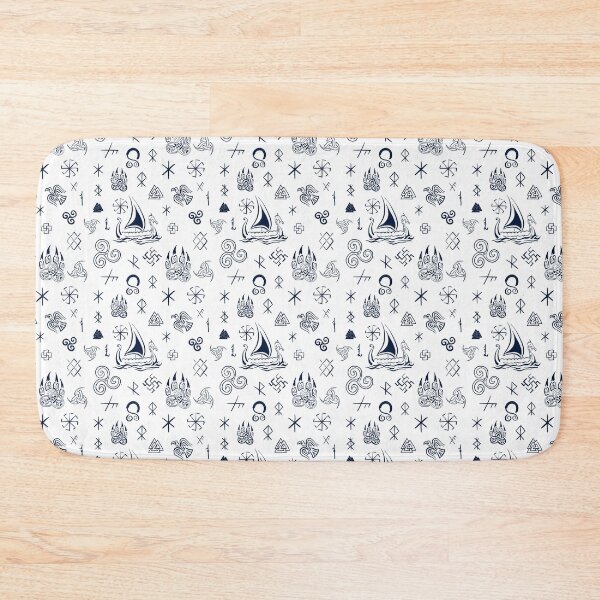 Item preview, Scandinavian style seamless pattern Drakkar designed and sold by Ekalininart.